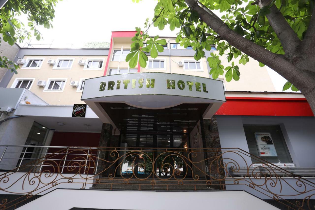 British Hotel Pogradec Esterno foto